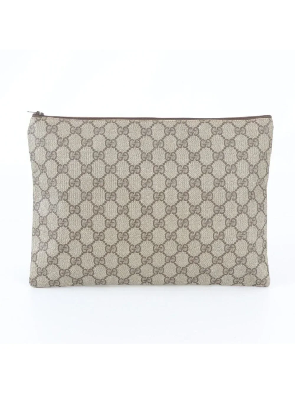 Gucci GG Supreme 012 904 Leather Clutch Pouch Business